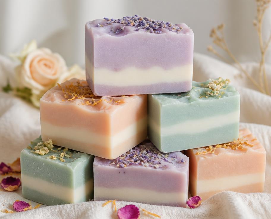 Birthdays & celebrations handmade soap favors